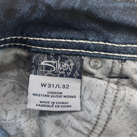 Silver boot cut jeans - Picture 2 of 4